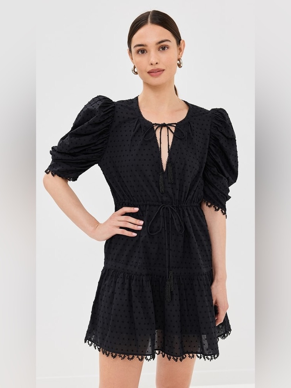 Farm Rio Summer Garden Mini Dress